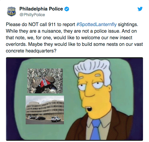 phily police cartoon